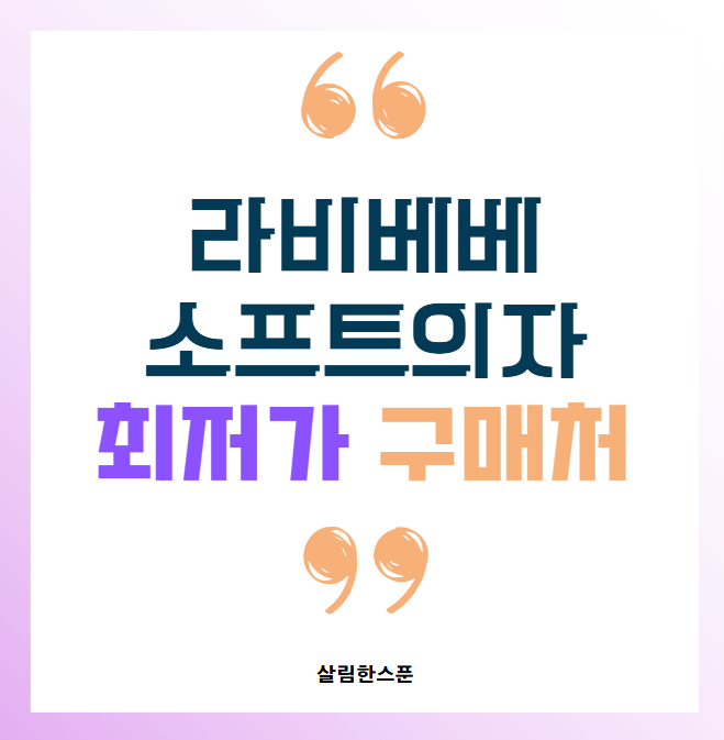 라비베베 소프트의자 바운서 최저가 구매처 바로가기